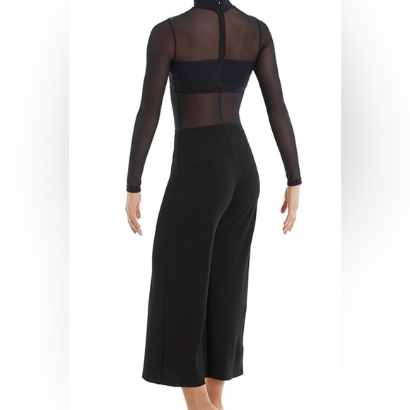 balera Pants - Balera Black Wide Leg Jumpsuit